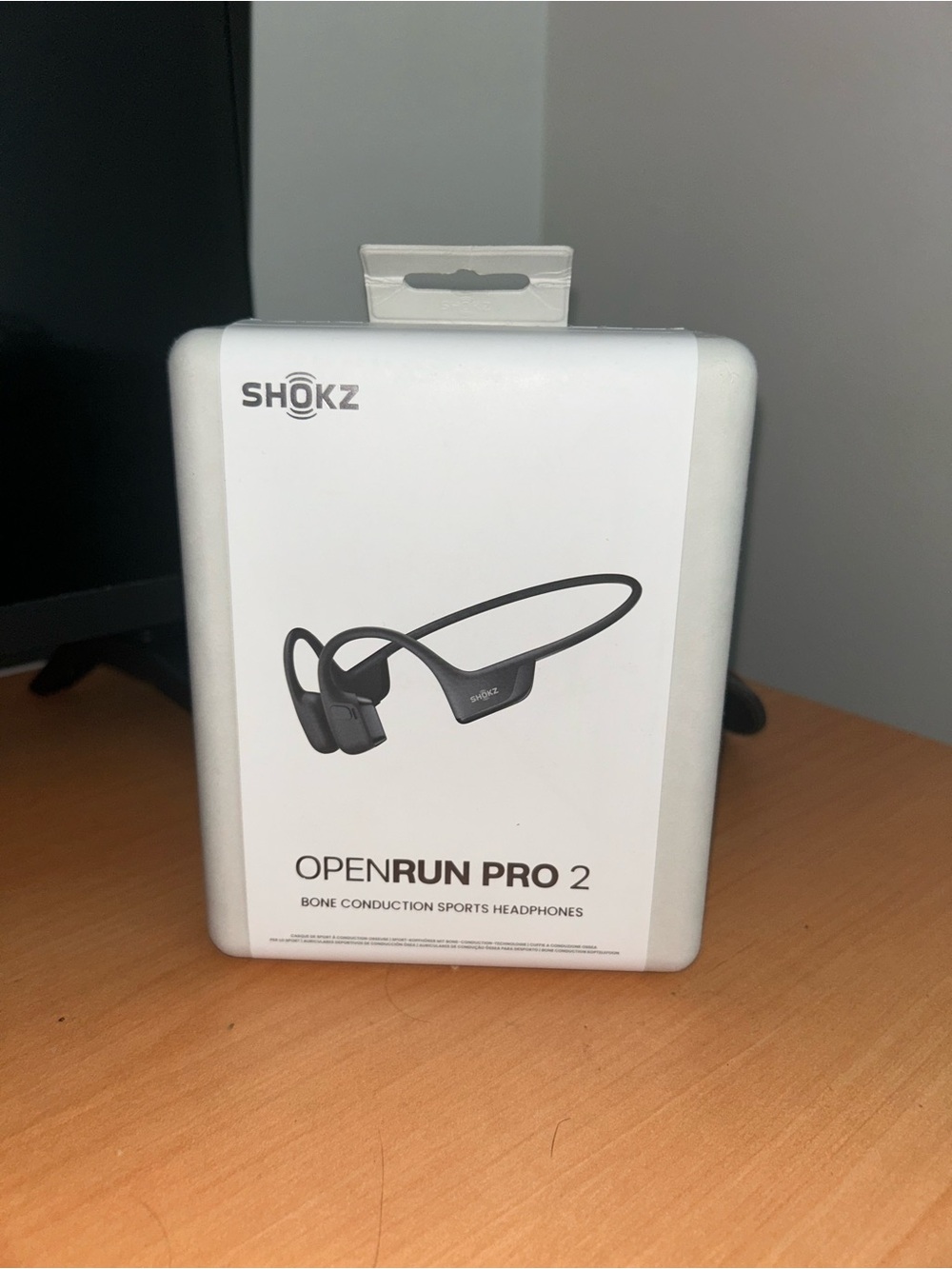 Shokz OpenRun Pro 2 Bone Conduction Sports Headphones - Black